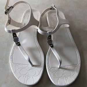 Coach Jelly Sandals